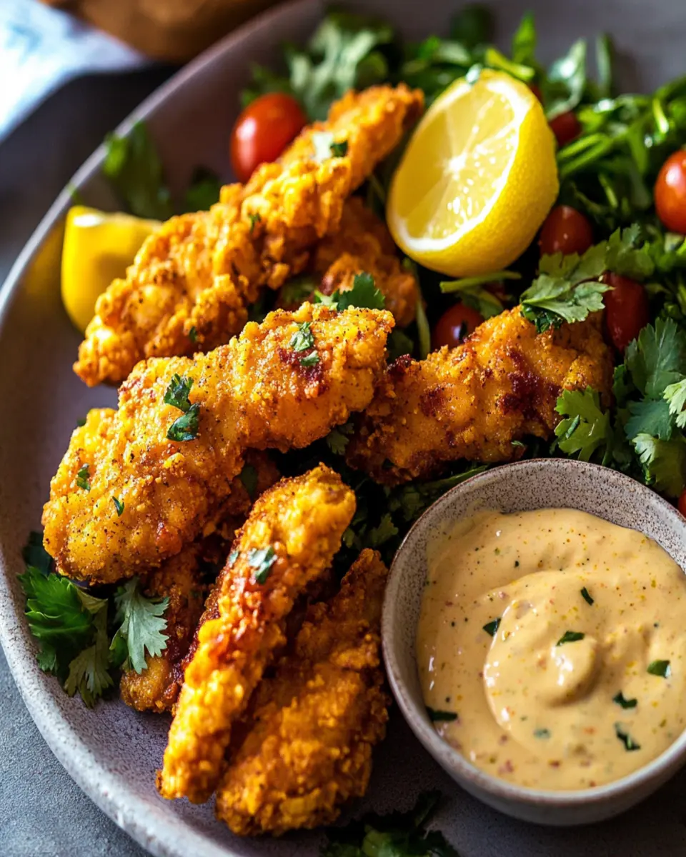Crispy Turmeric Chicken Tenders First Image First Image