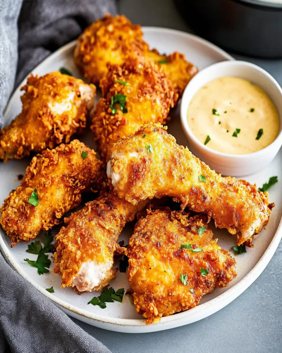 Air Fryer Fried Chicken First Image First Image