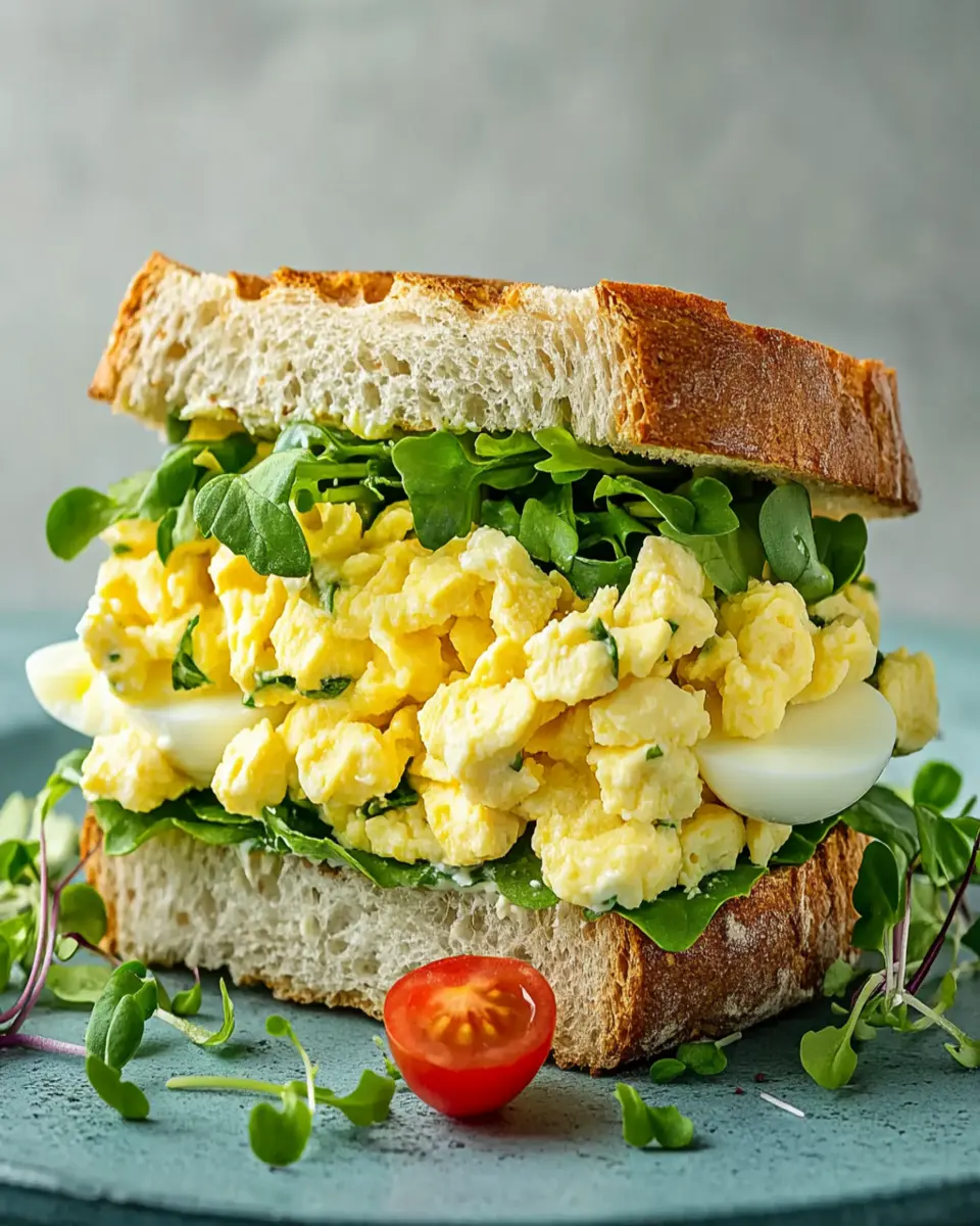 Egg Salad Sandwich First Image First Image
