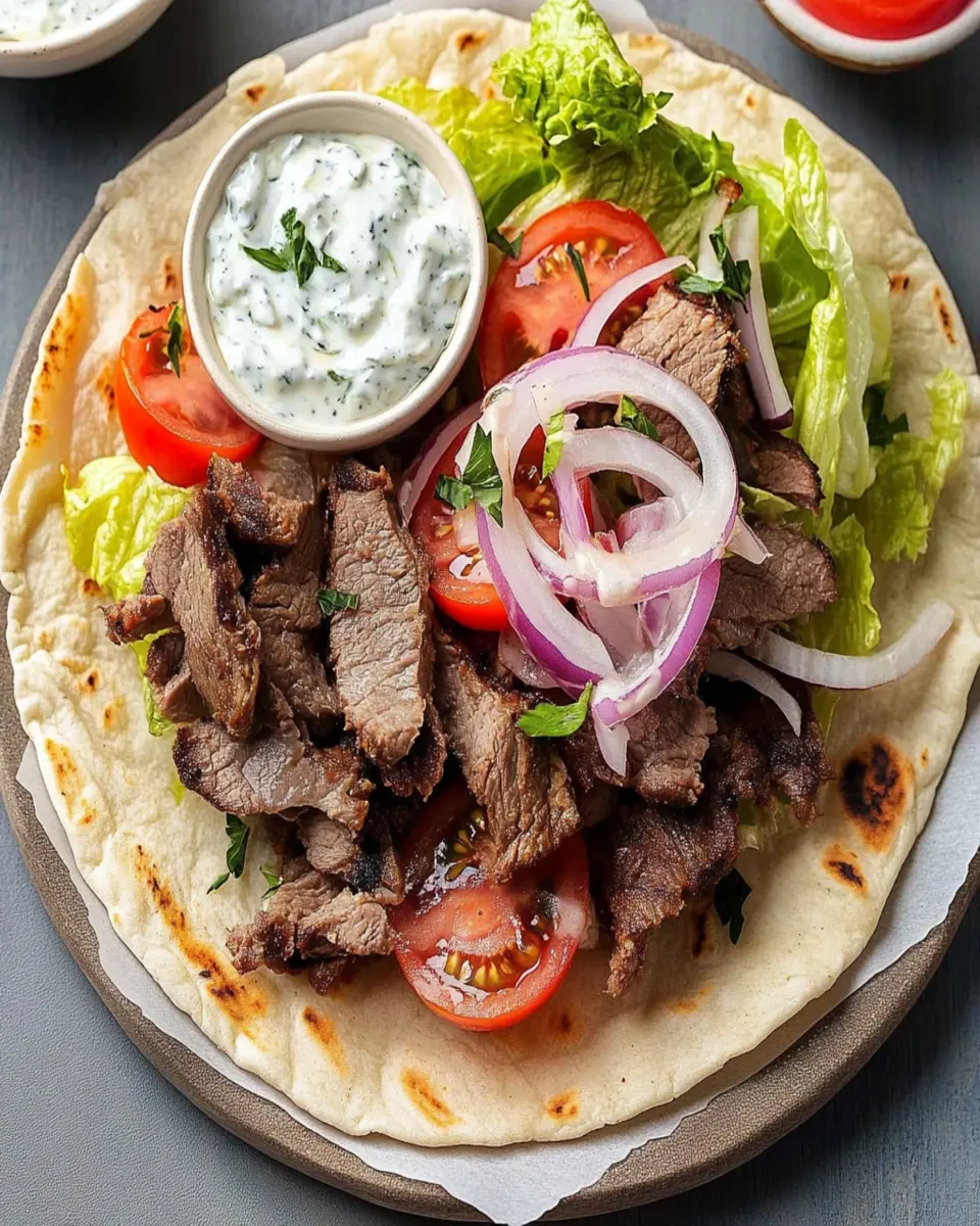 Parchment Paper Gyros First Image First Image