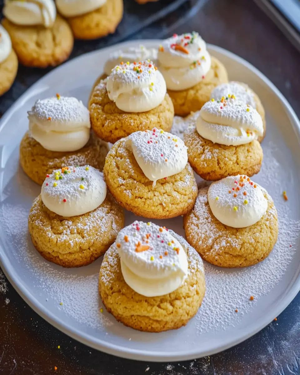 Soft Pumpkin Cookies First Image First Image