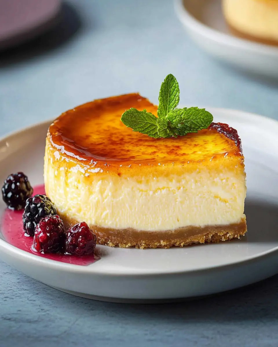 Creme Brulee Cheesecake First Image First Image