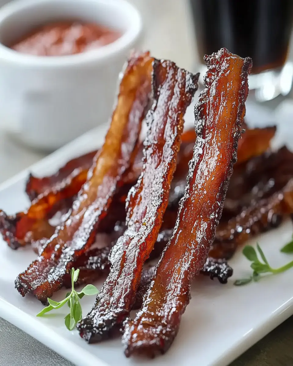 Guinness Candied Bacon First Image First Image