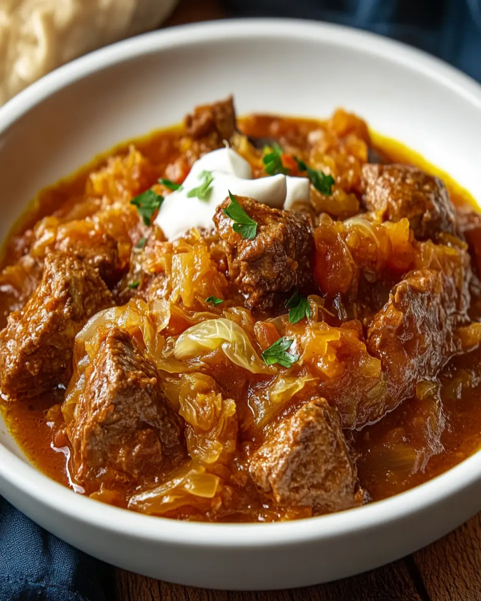 Austro-Hungarian Sauerkraut Goulash First Image First Image