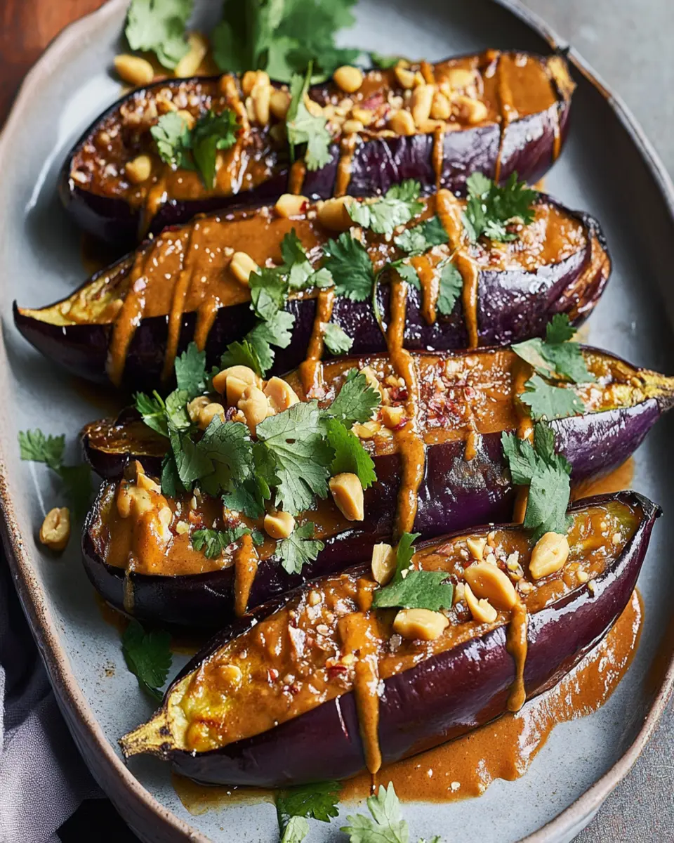 Eggplant Roasted in Satay Sauce First Image First Image