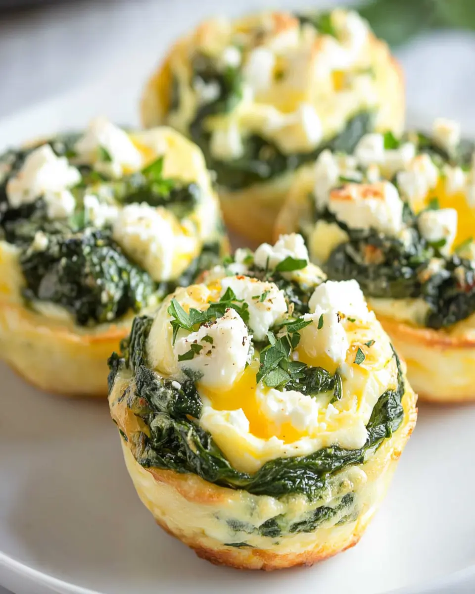 Spinach and Feta Egg Cups First Image First Image
