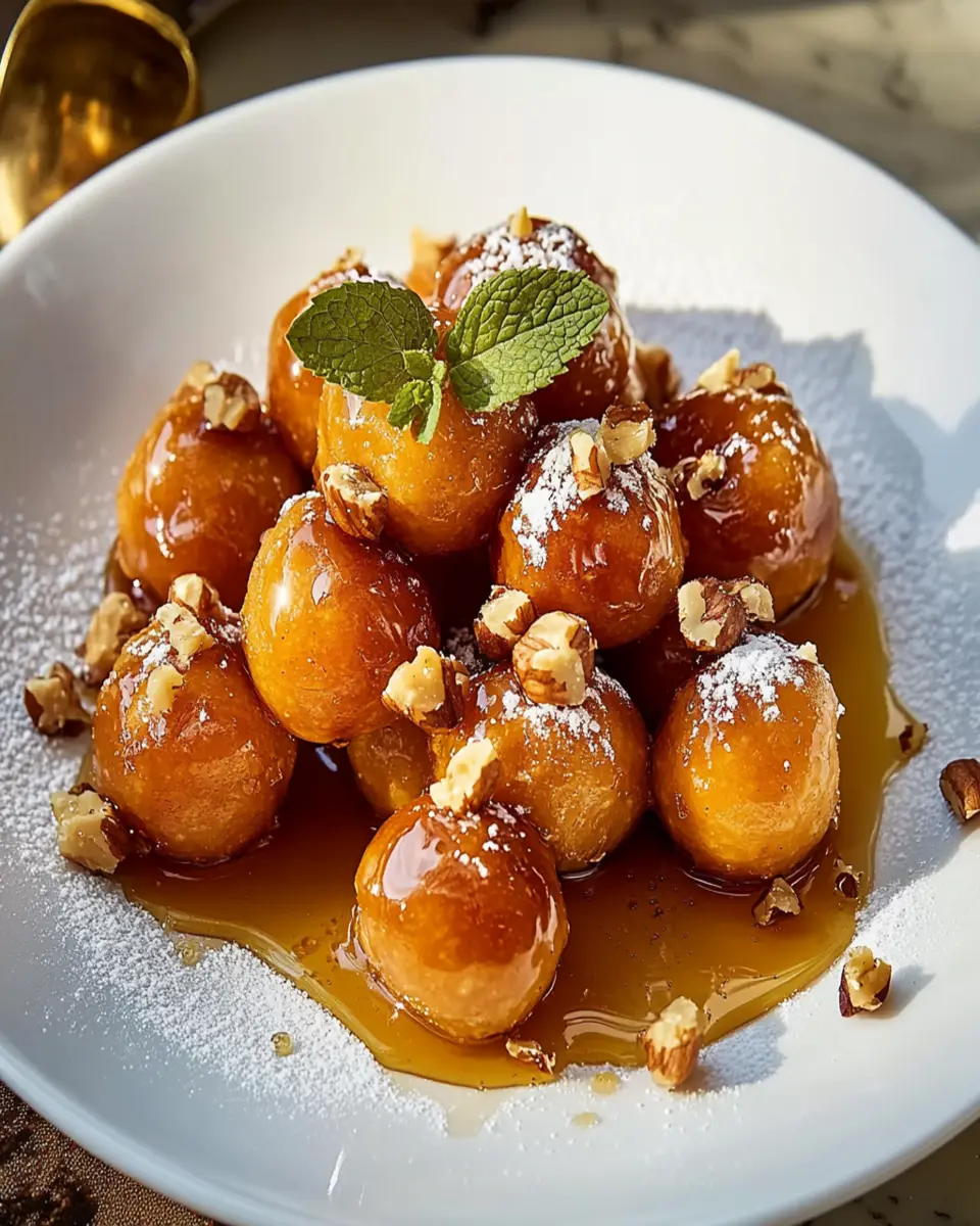 Loukoumades First Image First Image