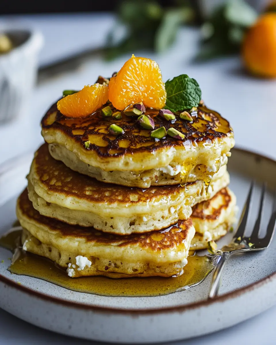 Ricotta Orange Olive Oil Pancakes First Image First Image
