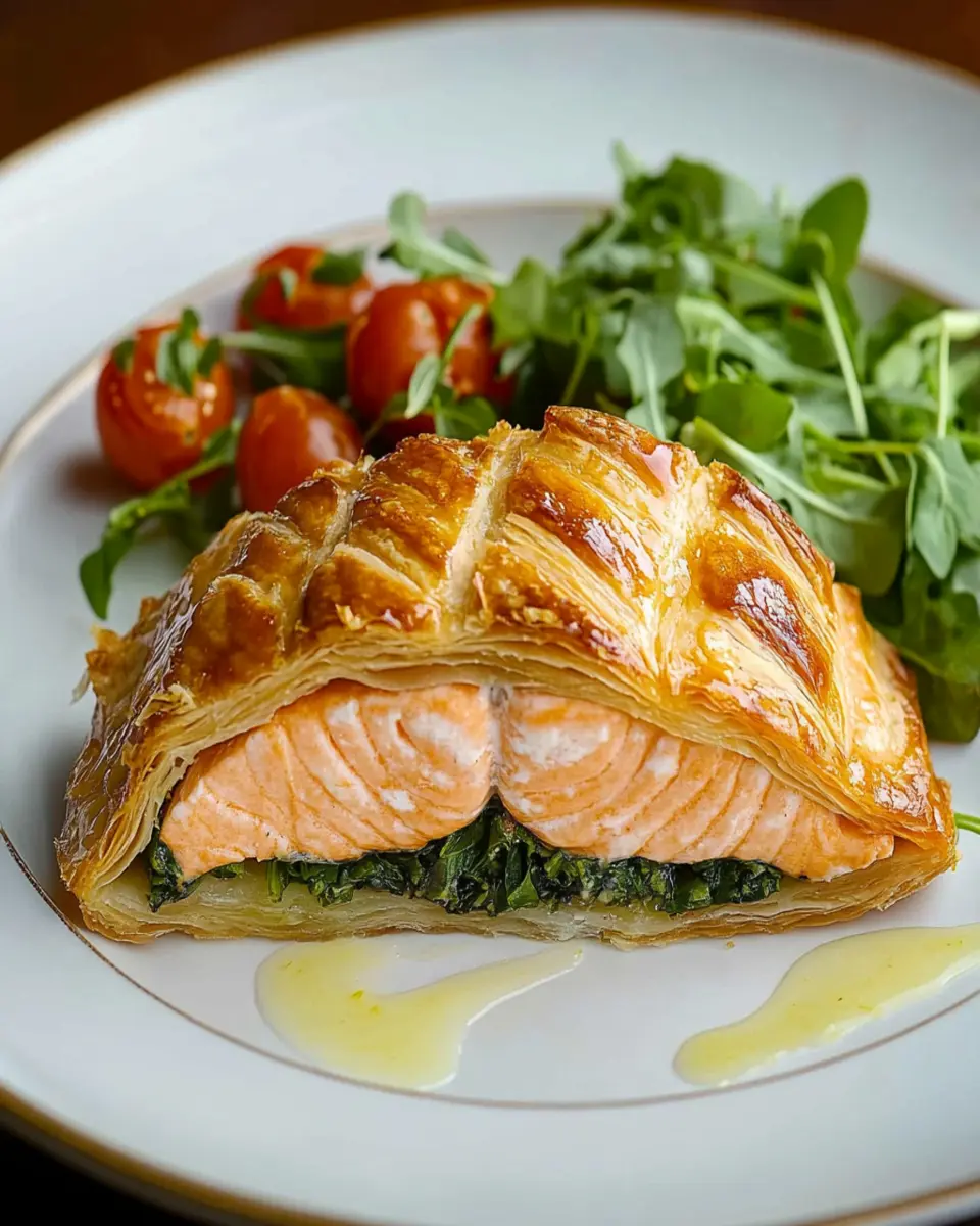 Salmon en Croûte First Image First Image