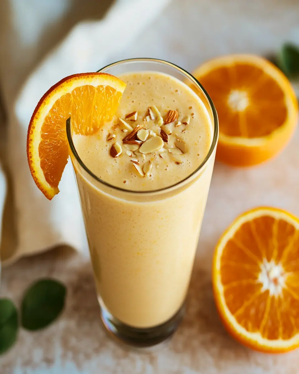 Almond Orange Smoothie First Image First Image