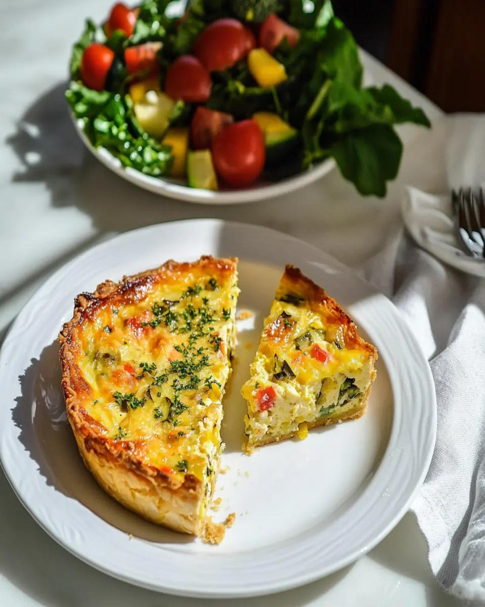 Crustless Quiche First Image First Image