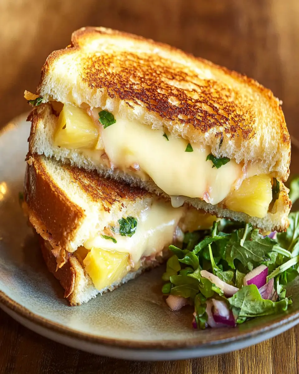 Hawaiian Grilled Cheese First Image First Image