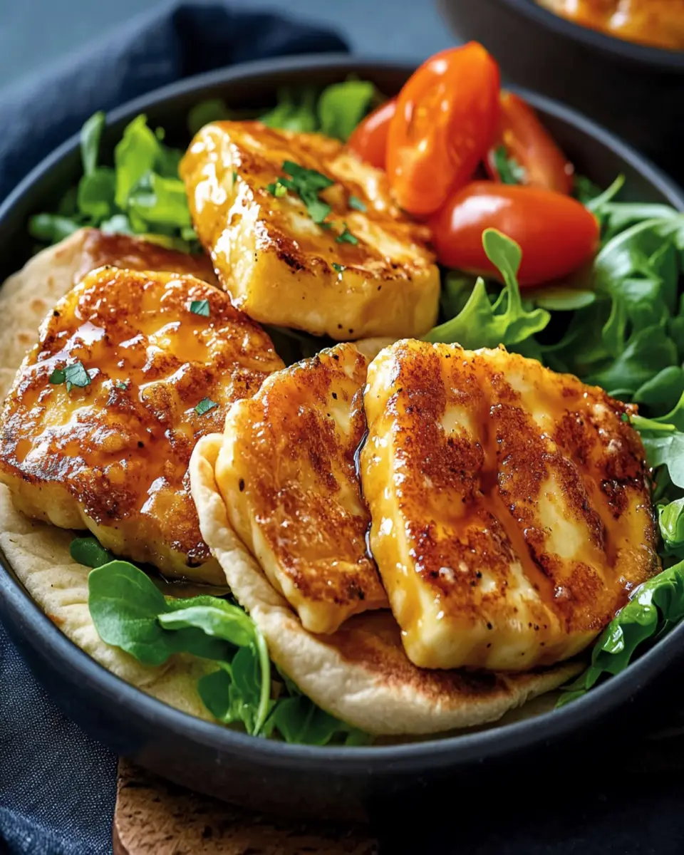 Spicy Maple Halloumi Pitas First Image First Image