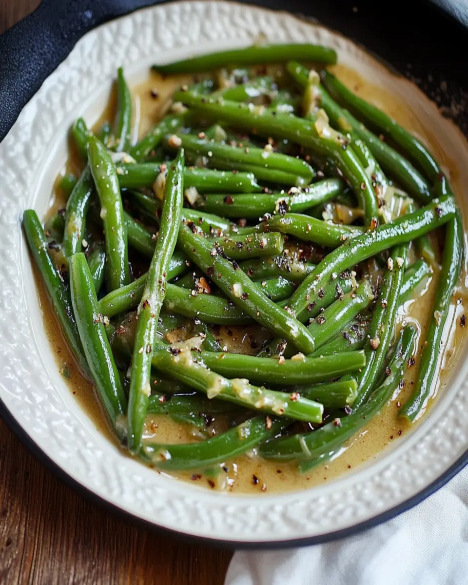 Creamy Stovetop Green Beans First Image First Image