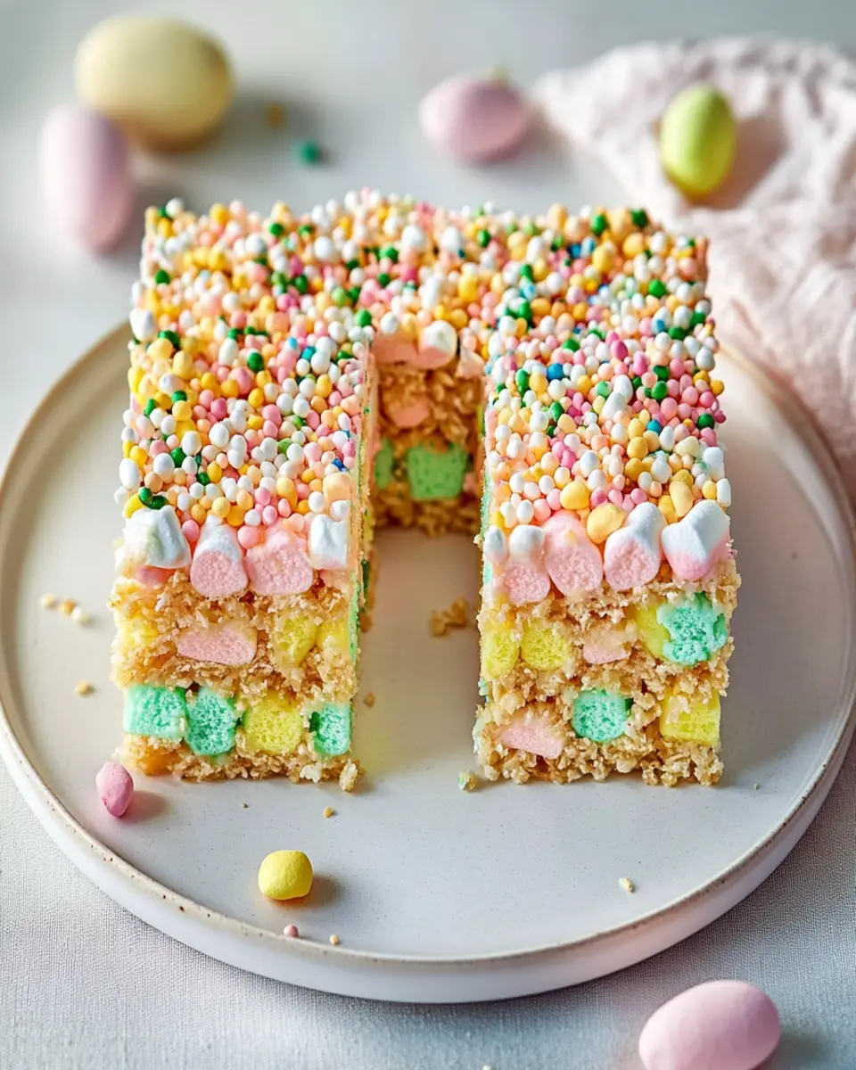 Easter marshmallow bubble slice First Image First Image