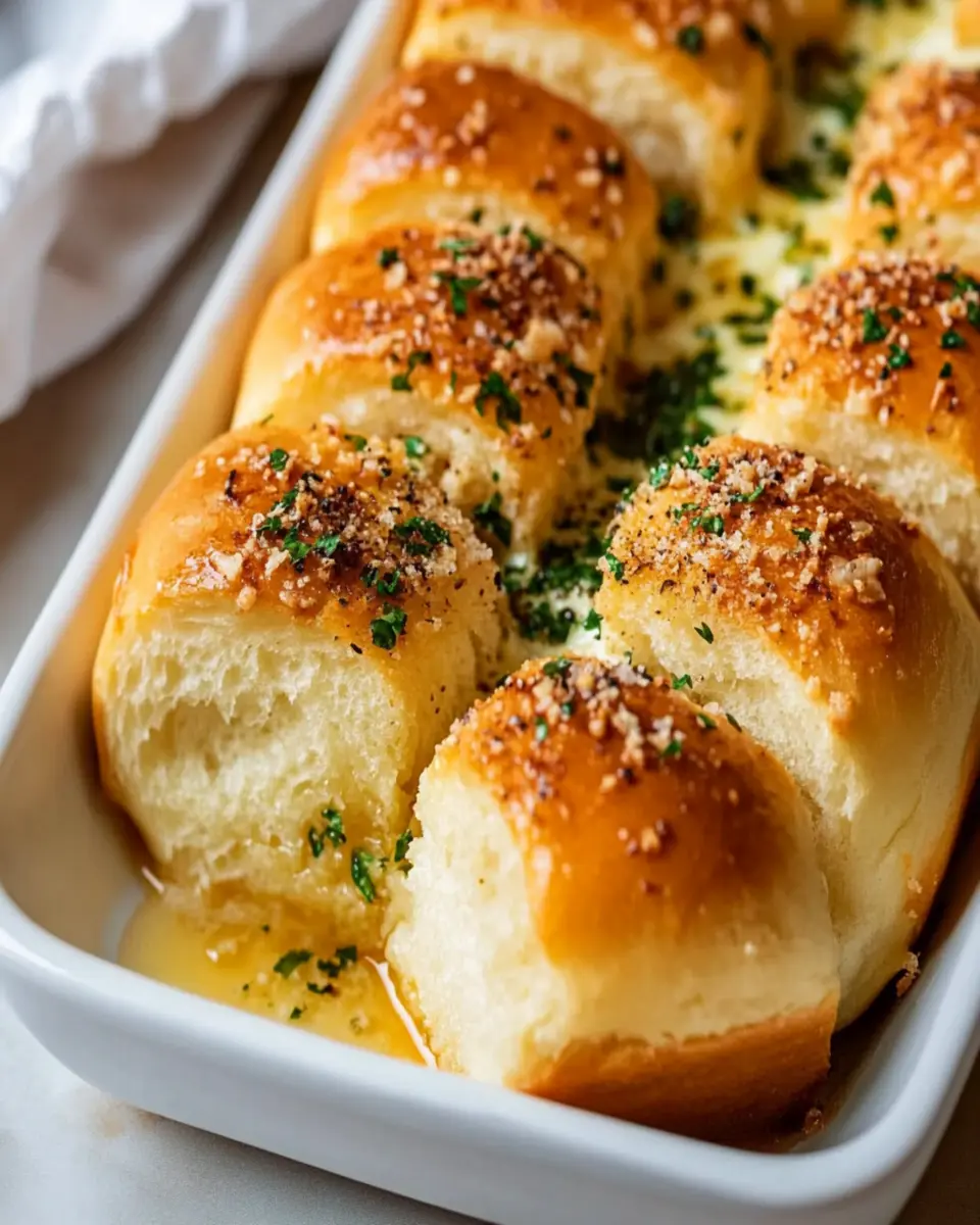 Hawaiian Roll Garlic Bread First Image First Image