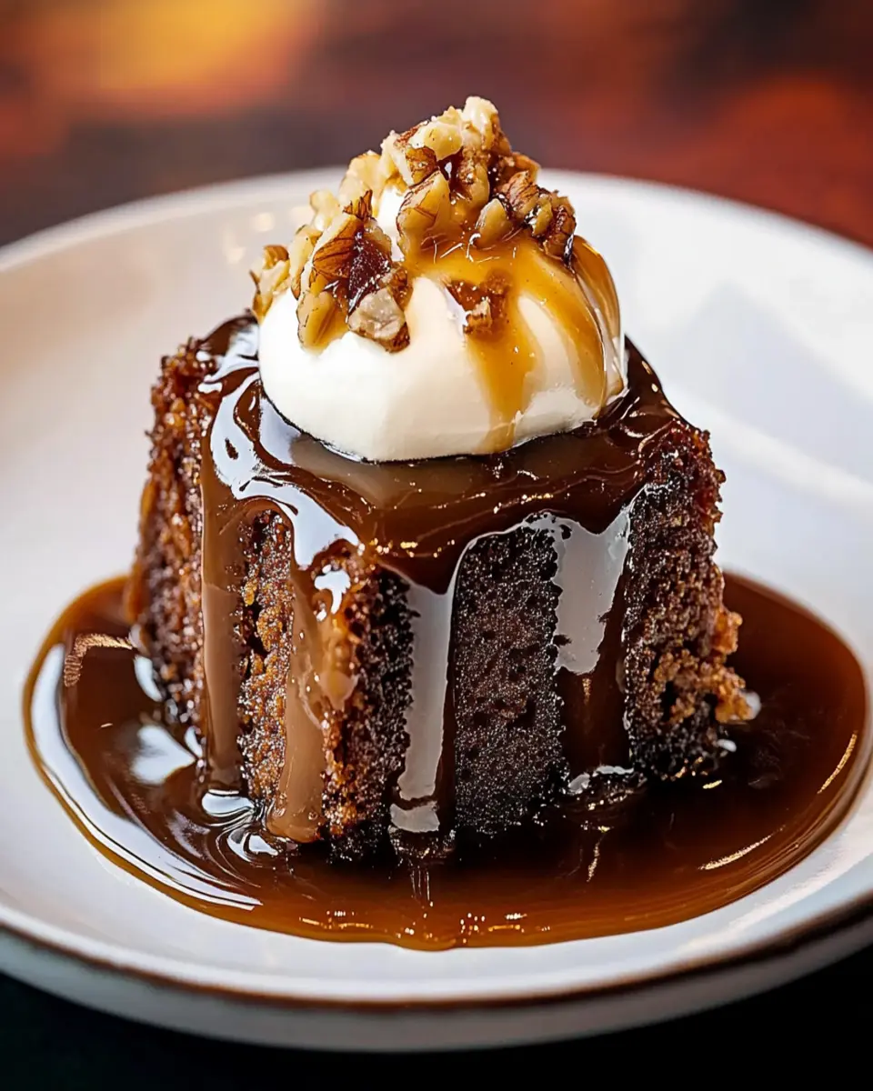 Sticky Toffee Pudding First Image First Image