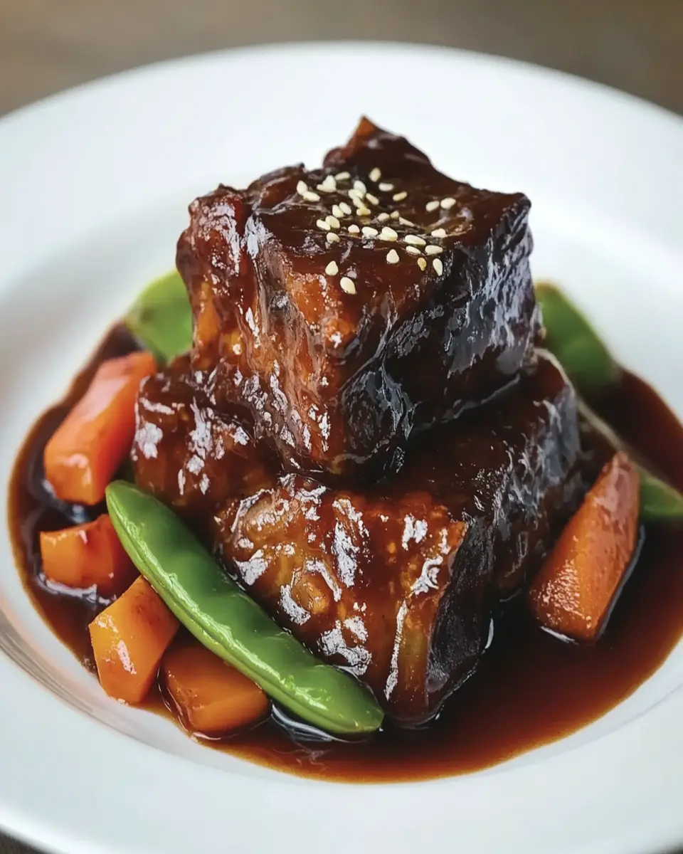 Sweet-and-Sour Short Ribs First Image First Image