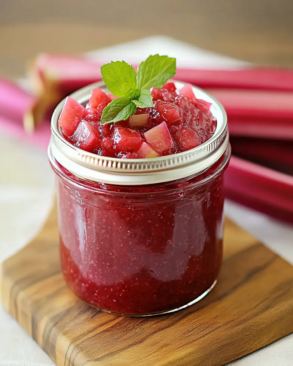 Big Ray's Rhubarb Relish Recipe First Image First Image