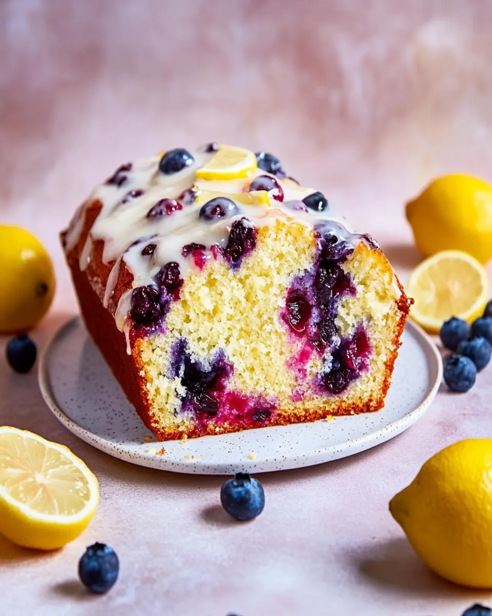 Blueberry Lemon Loaf First Image First Image