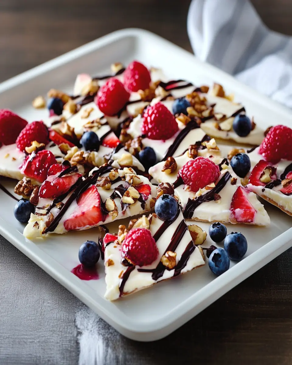 Frozen Yogurt Bark First Image First Image