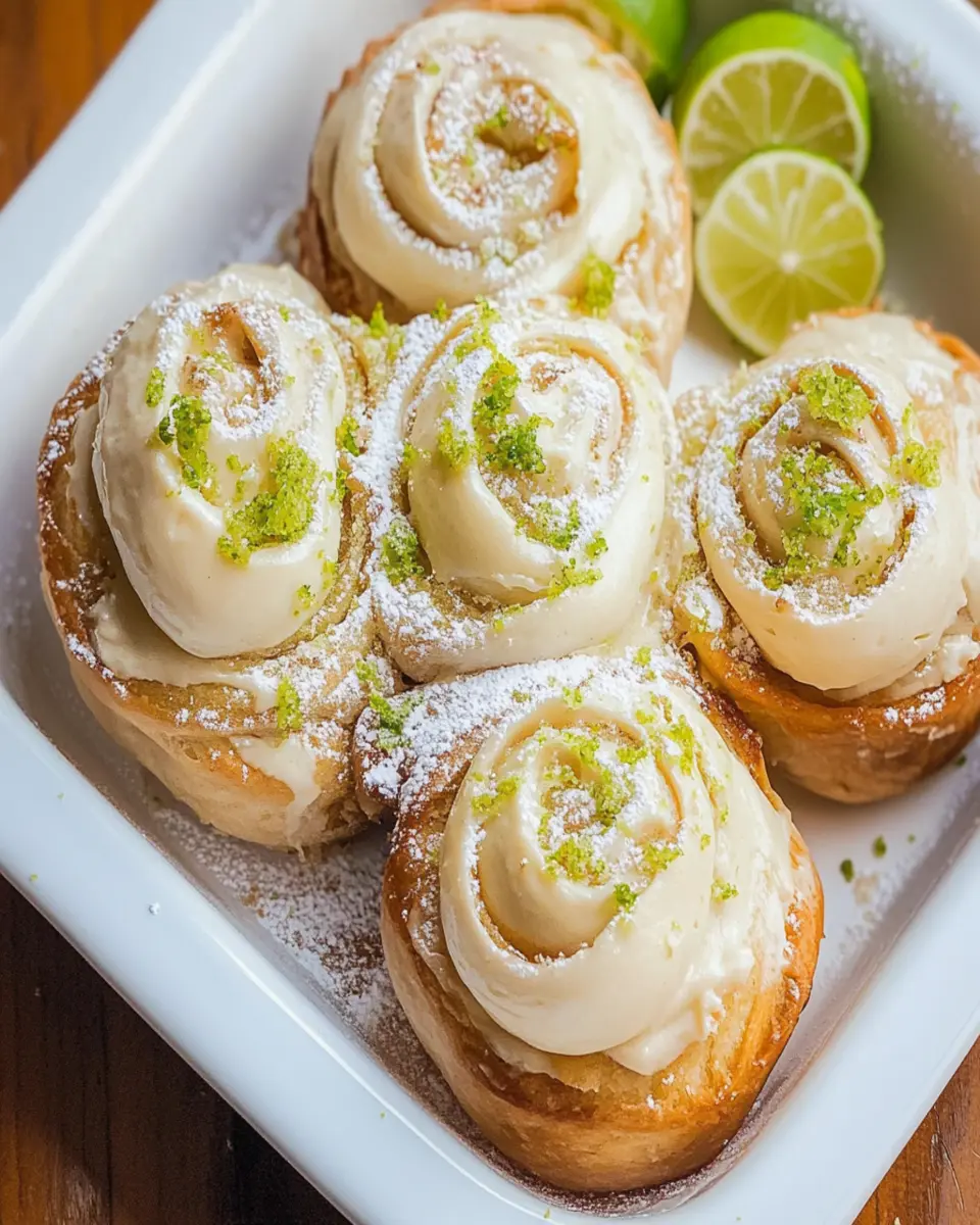 Key lime pie buns First Image First Image