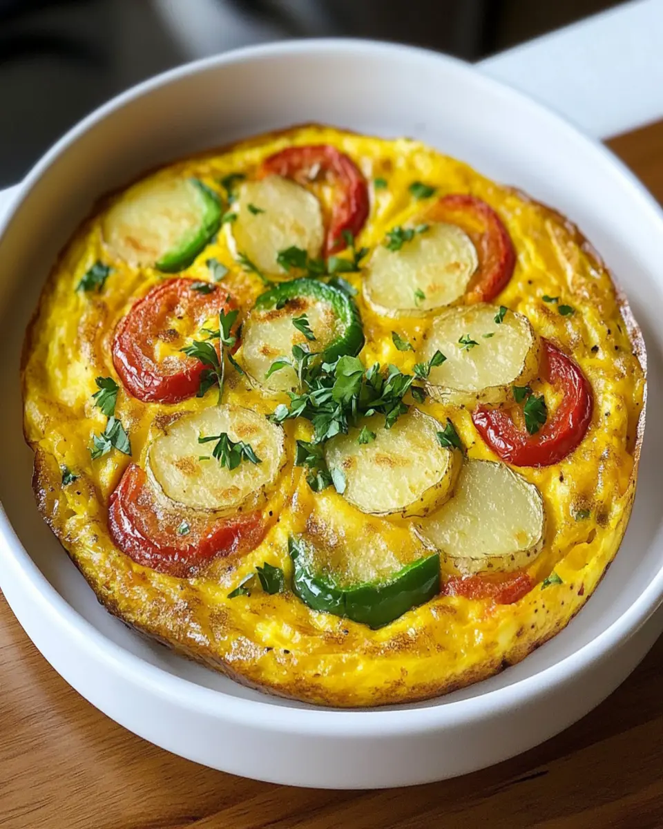 Bell Pepper and Potato Frittata First Image First Image