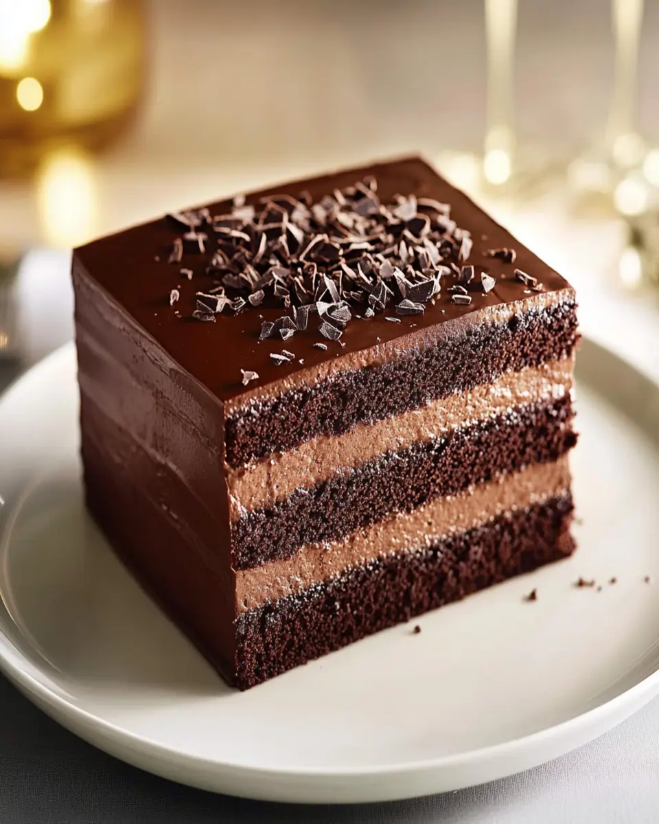 Chocolate-Coffee Cake First Image First Image