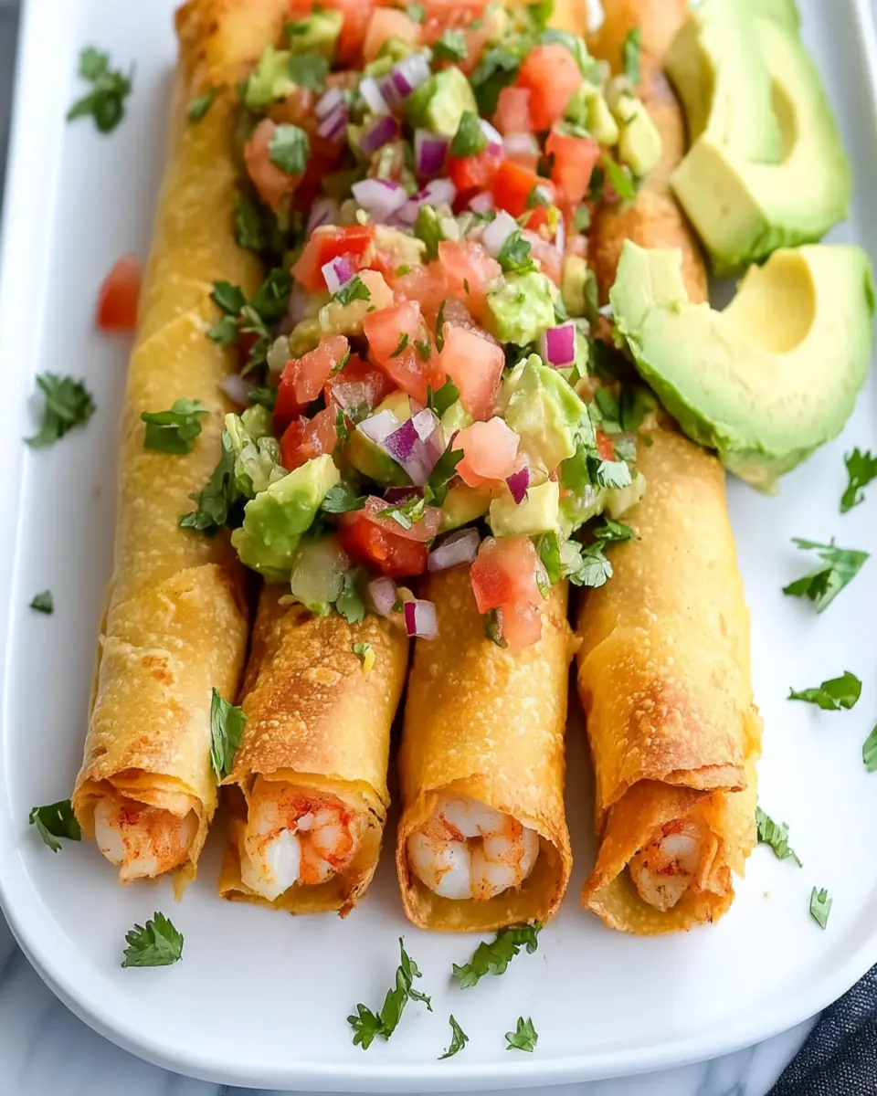 Shrimp Taquitos First Image First Image