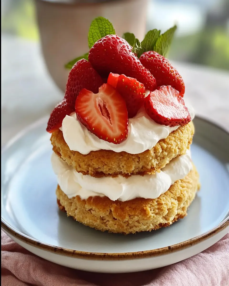 Easy Gluten-Free Strawberry Shortcakes First Image First Image