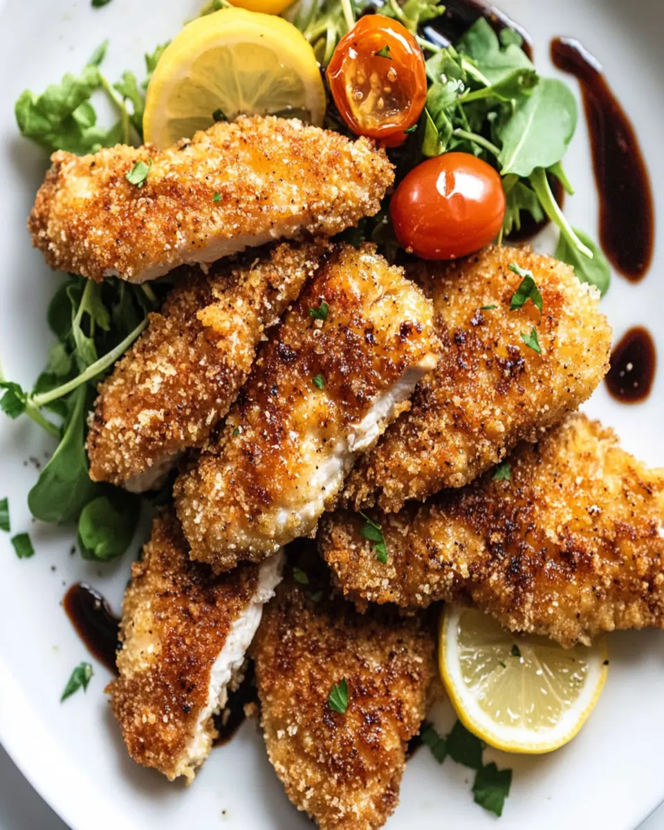 Crispy Chicken Cutlets First Image First Image