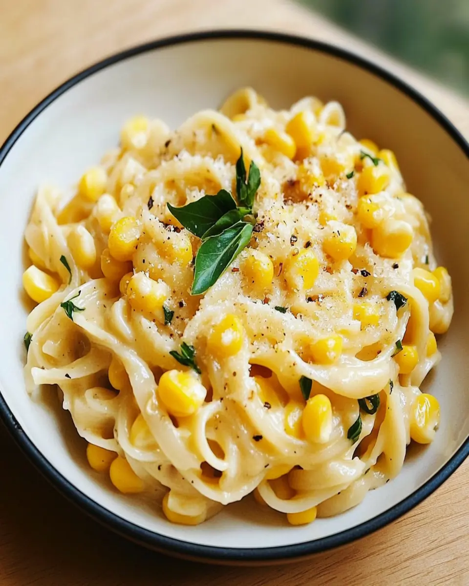 One-Pan Corn and Miso Pasta First Image First Image