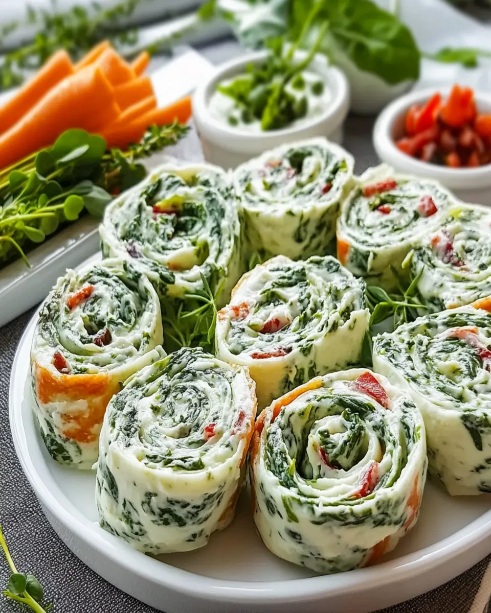 Classic Spinach Dip Pinwheels First Image First Image