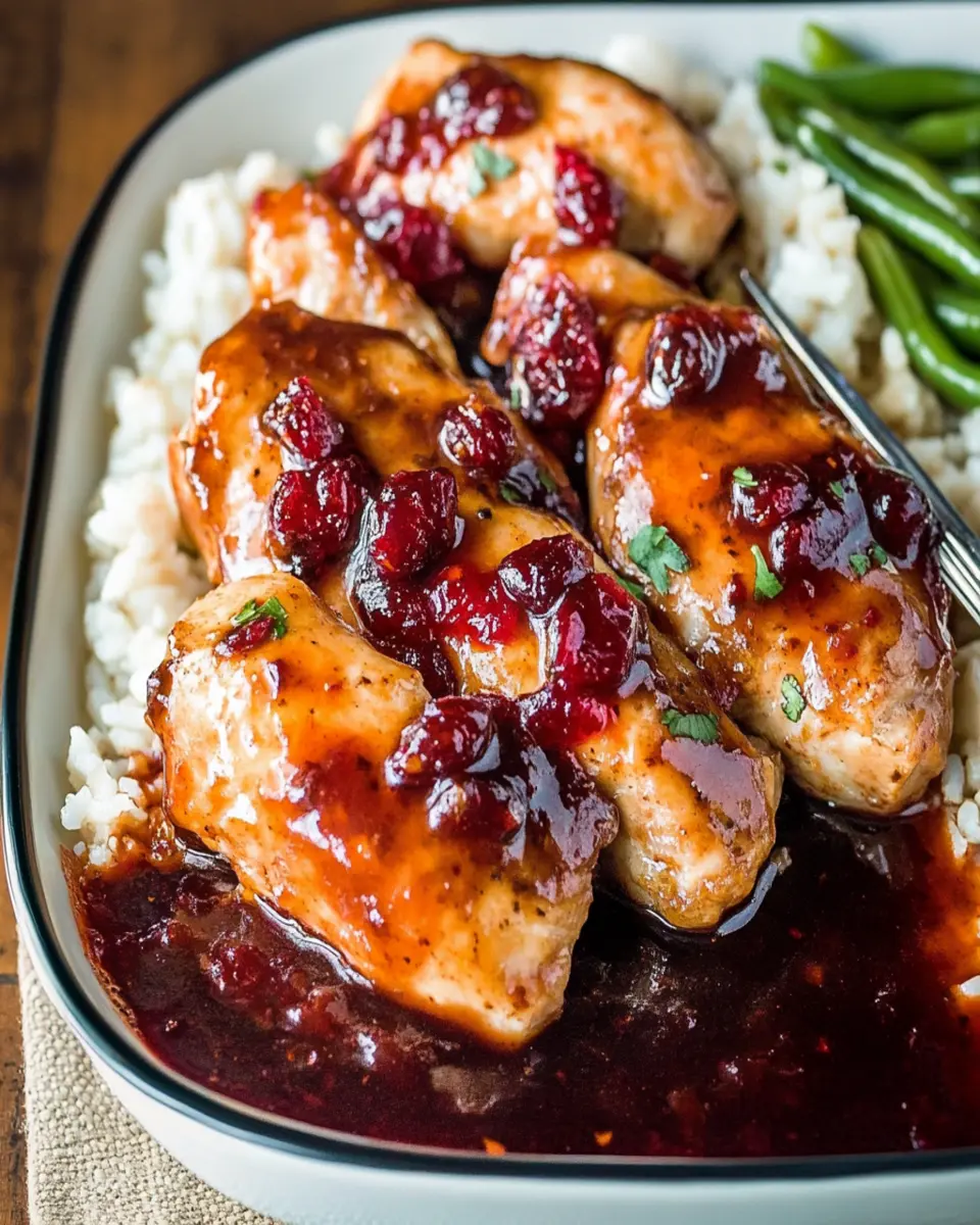 Cranberry Chicken First Image First Image