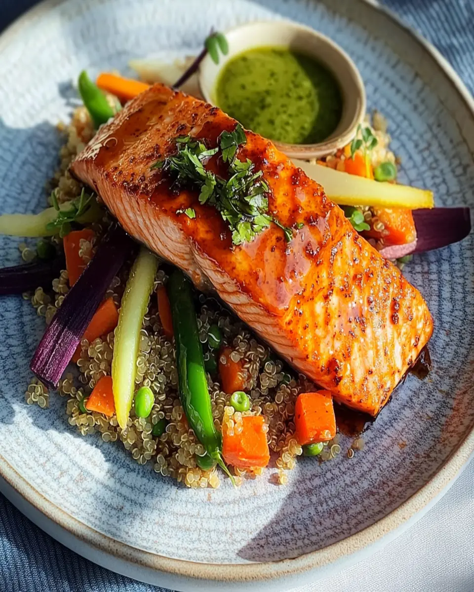 Honey Harissa Salmon First Image First Image
