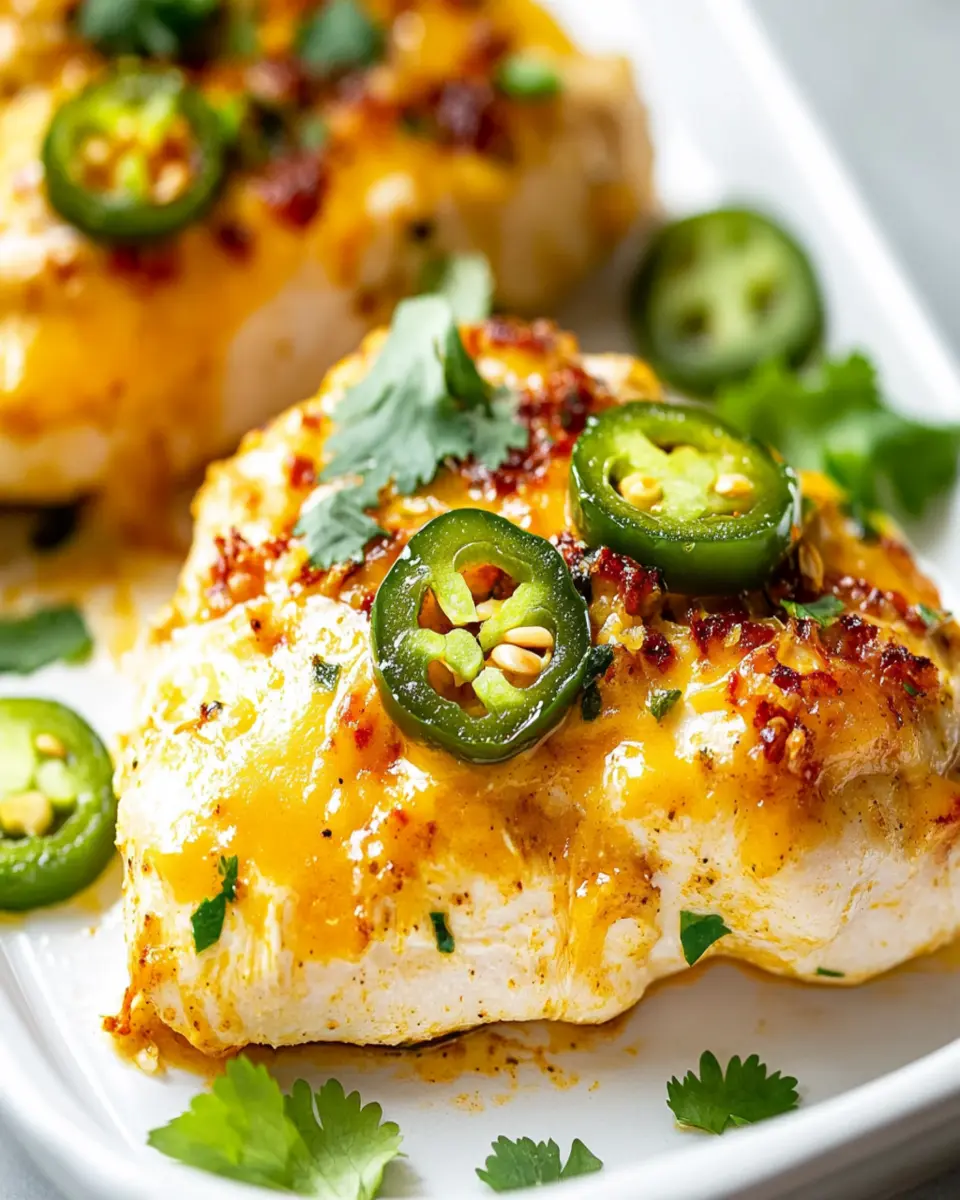 Baked Jalapeno Popper Chicken First Image First Image