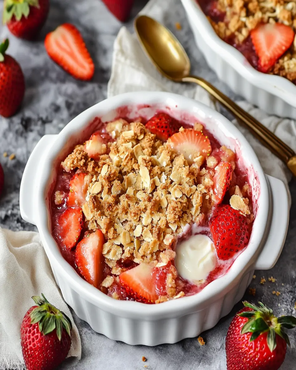 Strawberry Crisp First Image First Image