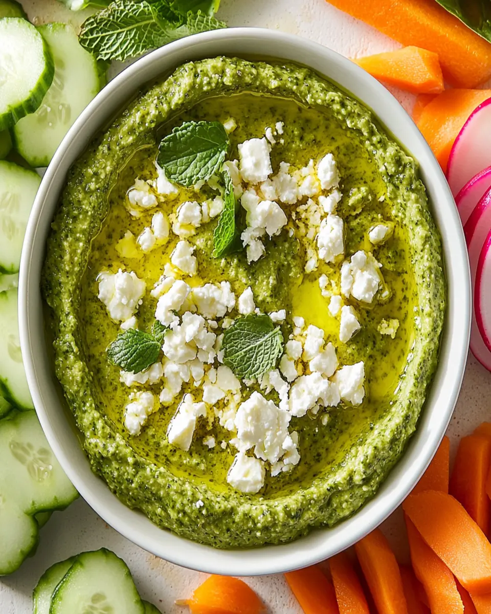 Spring Pea & Feta Dip First Image First Image