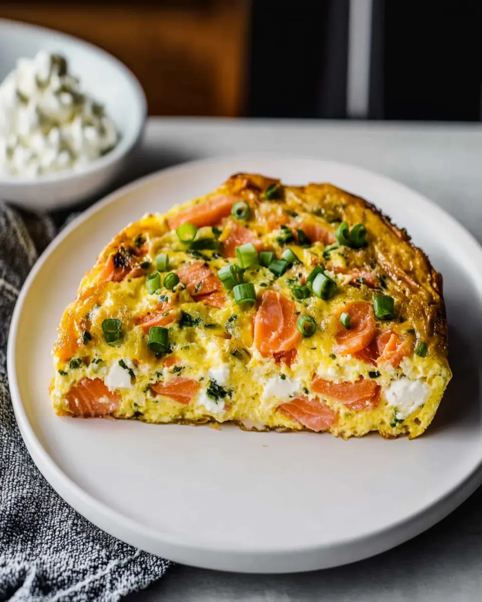 Salmon Frittata First Image First Image