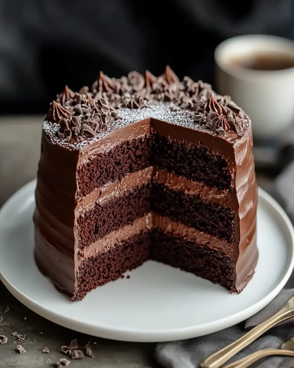 Chocolate Espresso Cake First Image First Image