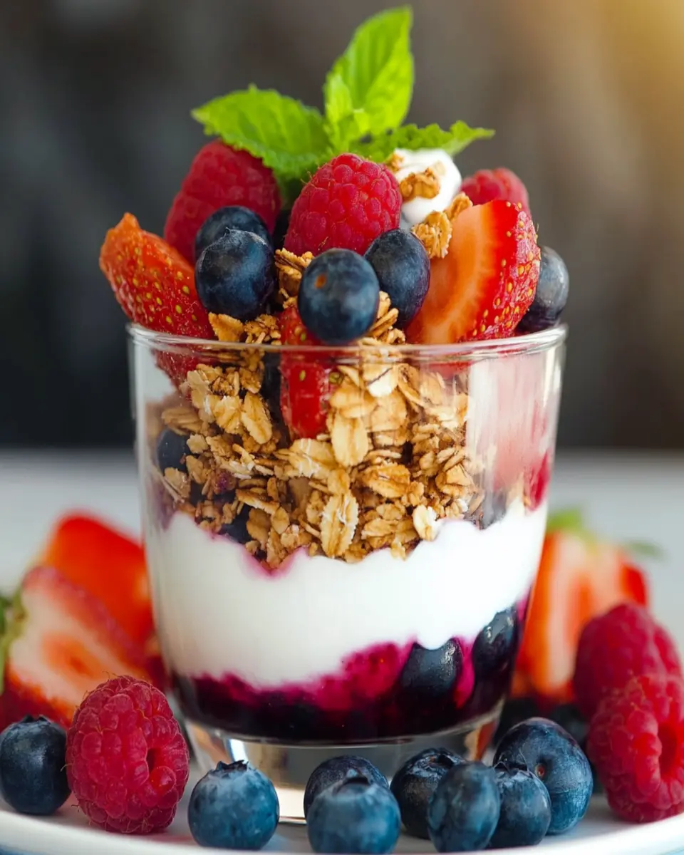 Yogurt and Fruit Parfaits First Image First Image