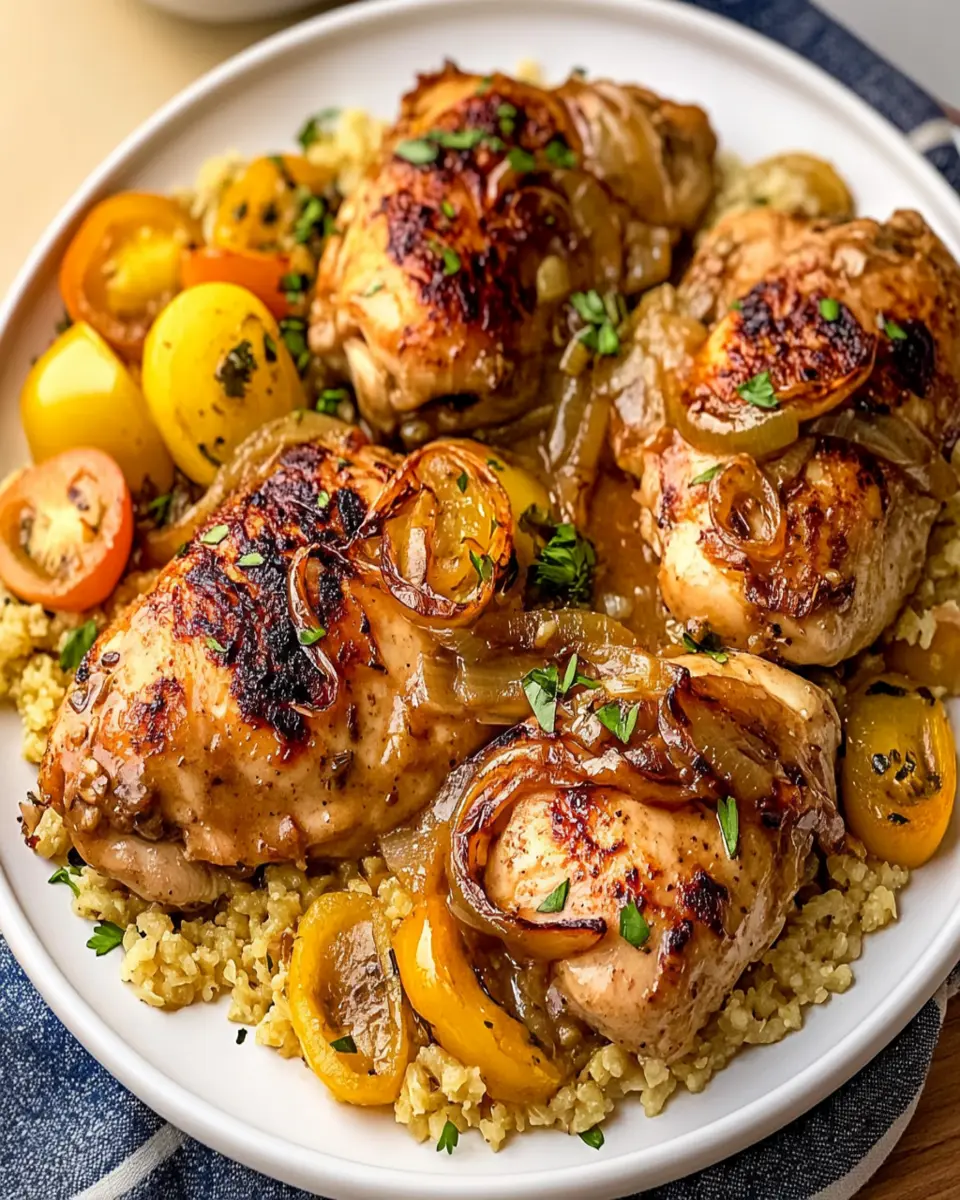Chicken Yassa with Fonio First Image First Image