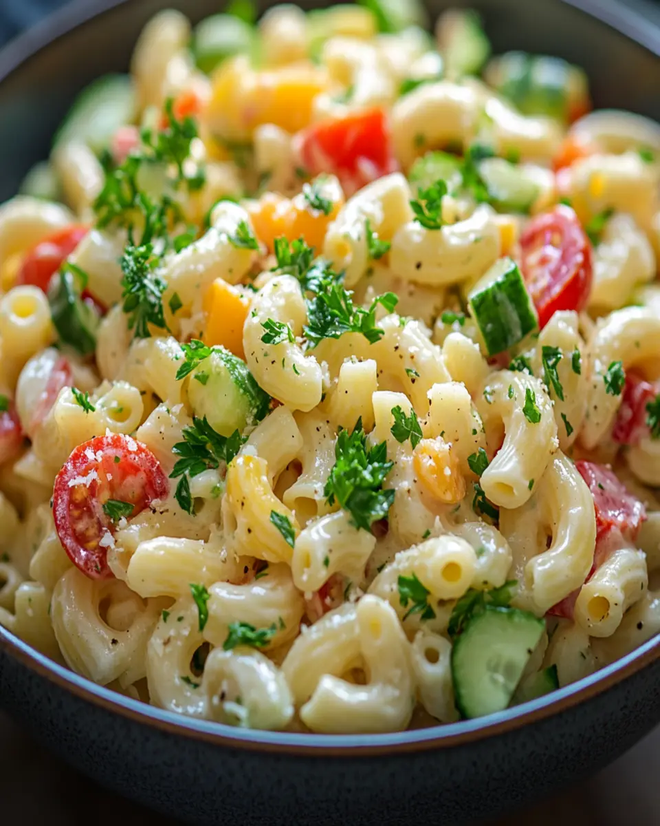 Magnificent Macaroni Salad First Image First Image