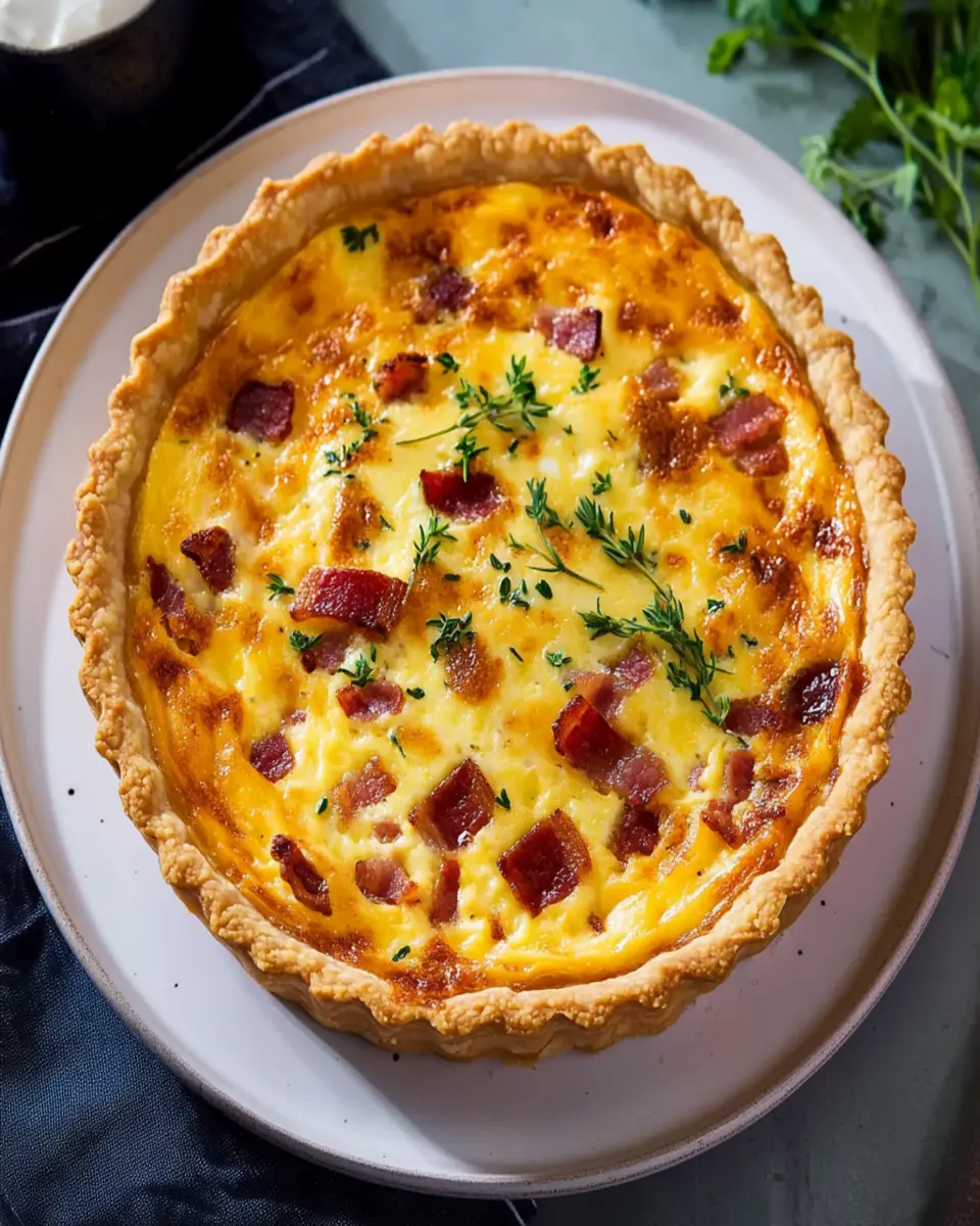 Quiche Lorraine First Image First Image