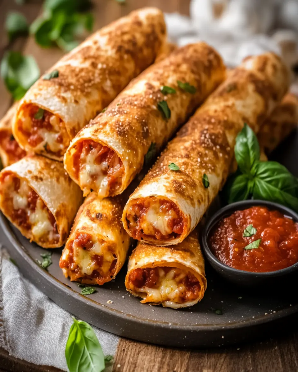 BAKED PIZZA WRAPS First Image First Image