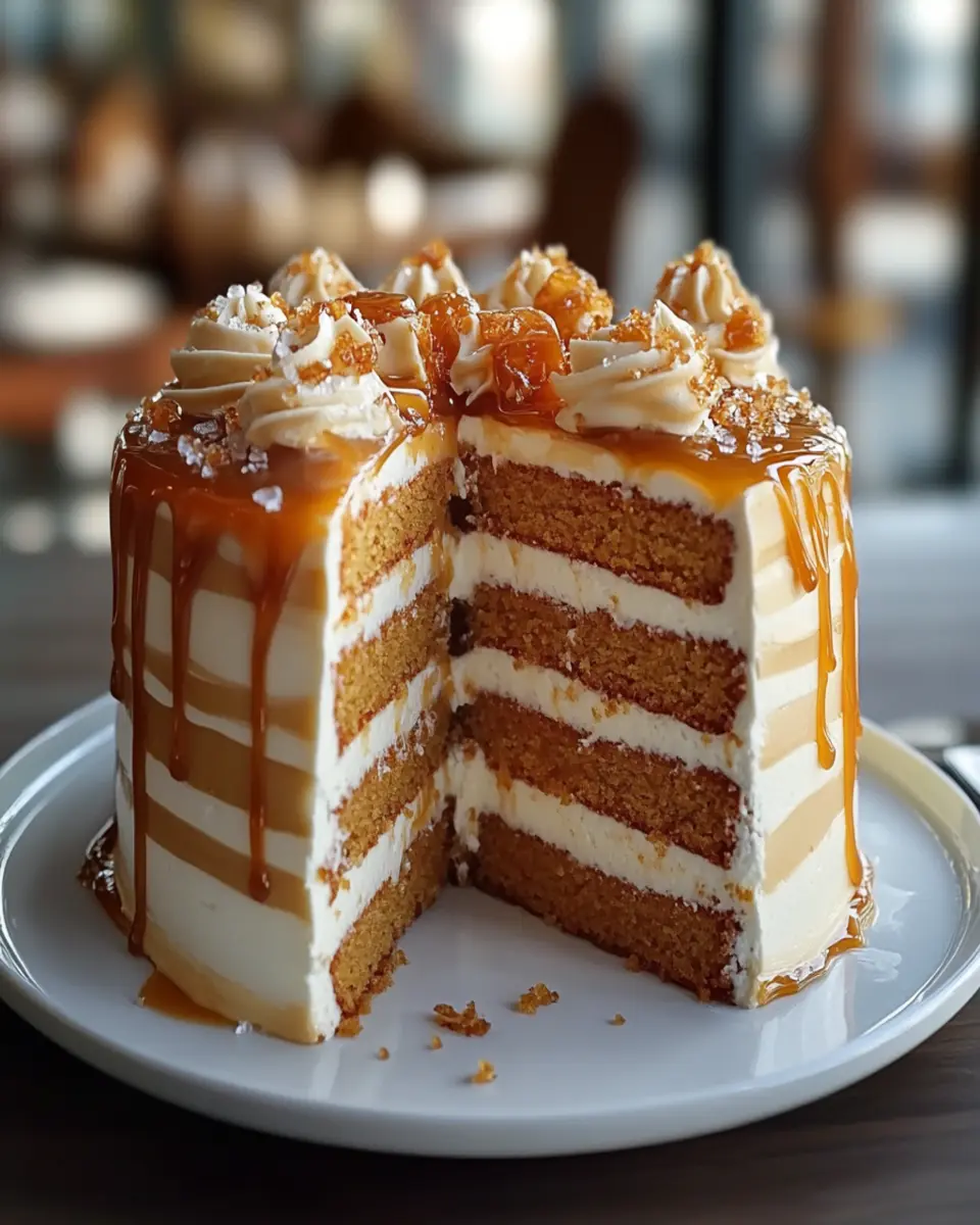 Decadent Caramel Cake First Image First Image