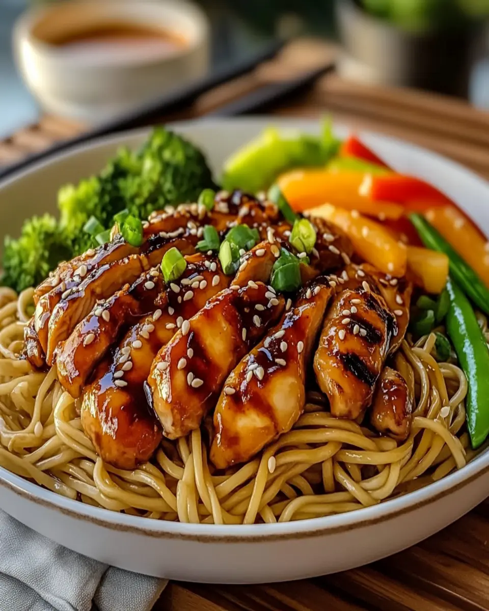 Chicken Teriyaki Noodles First Image First Image