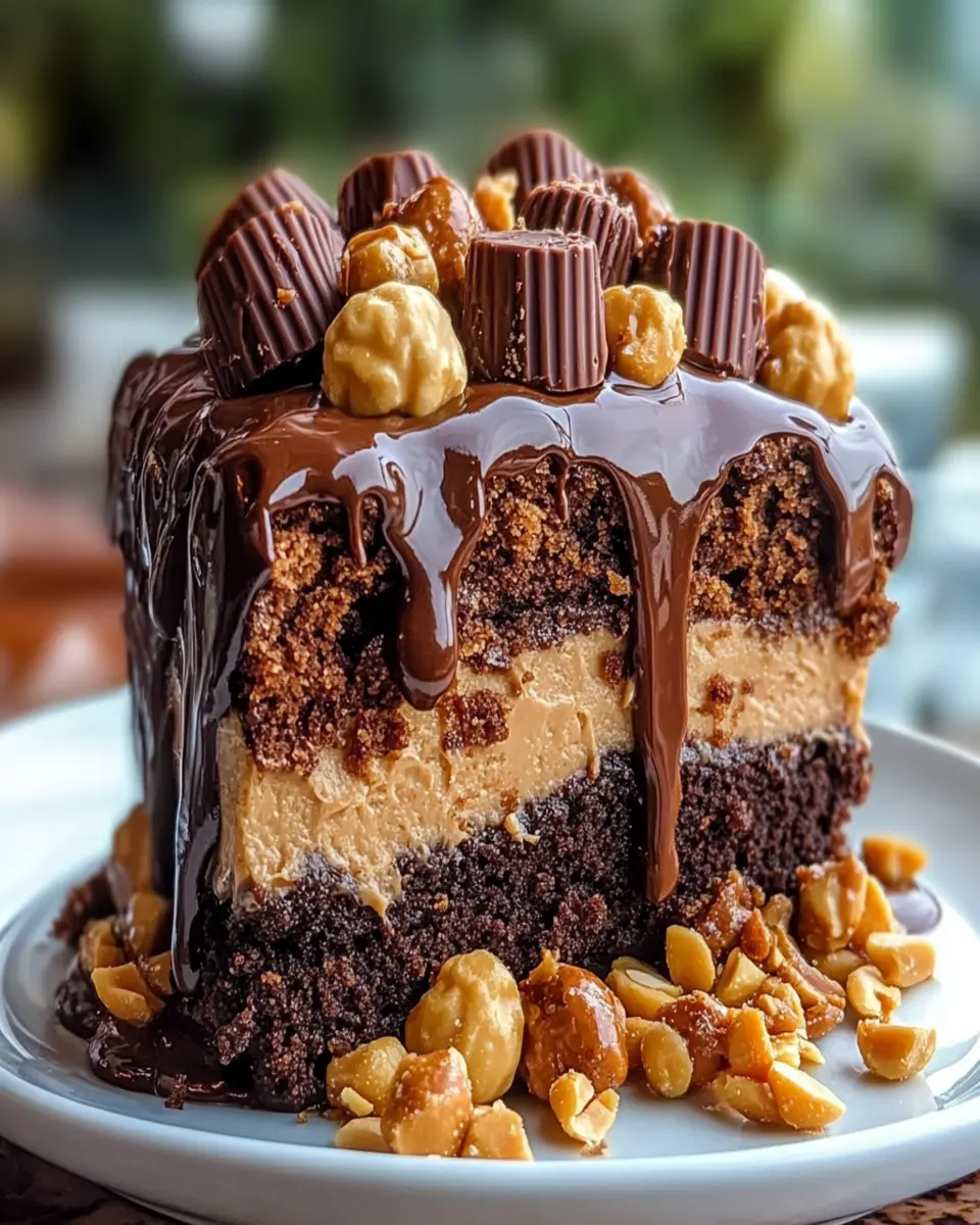 Peanut Butter Cup Dump Cake First Image First Image
