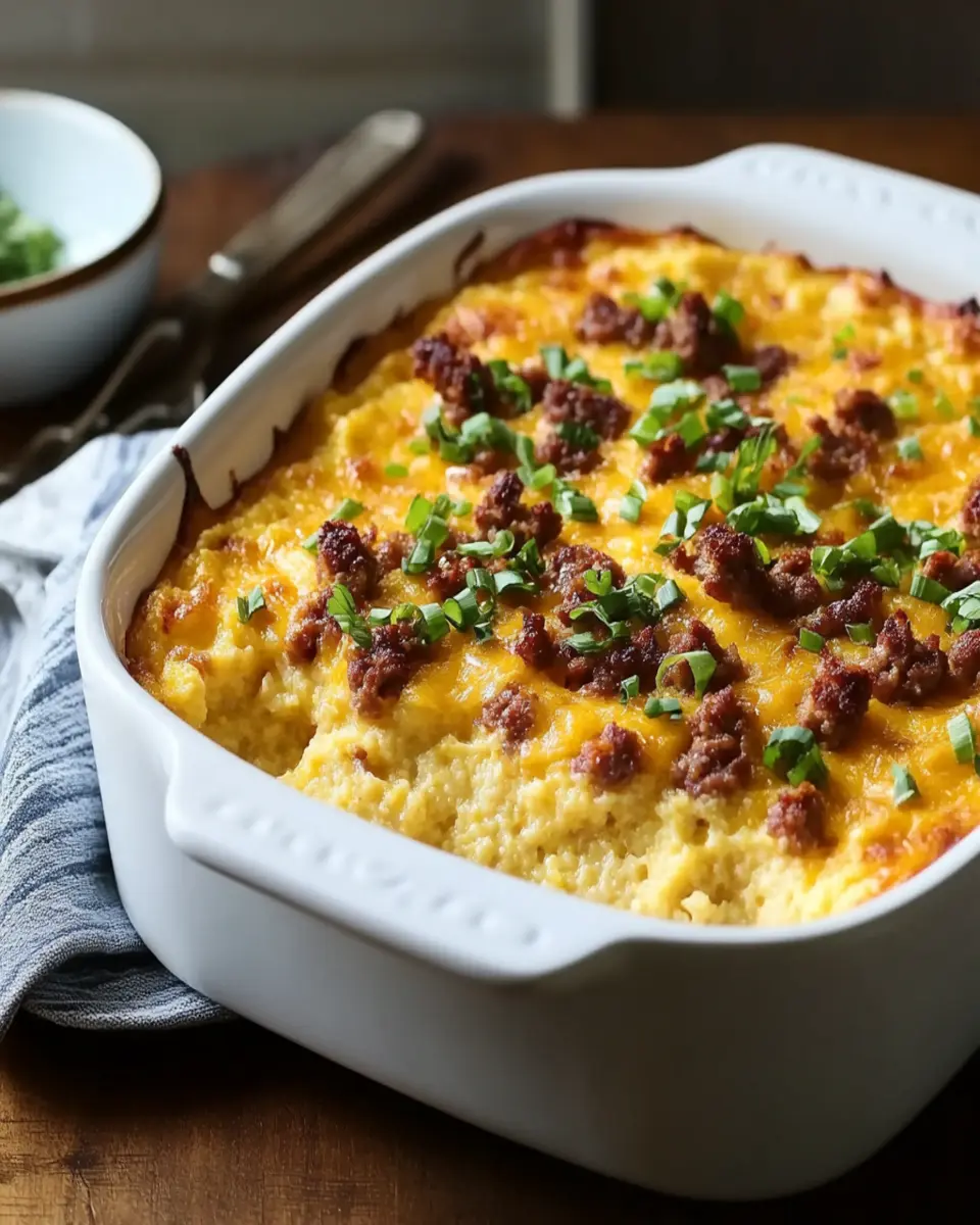 Classic Grits Breakfast Casserole First Image First Image