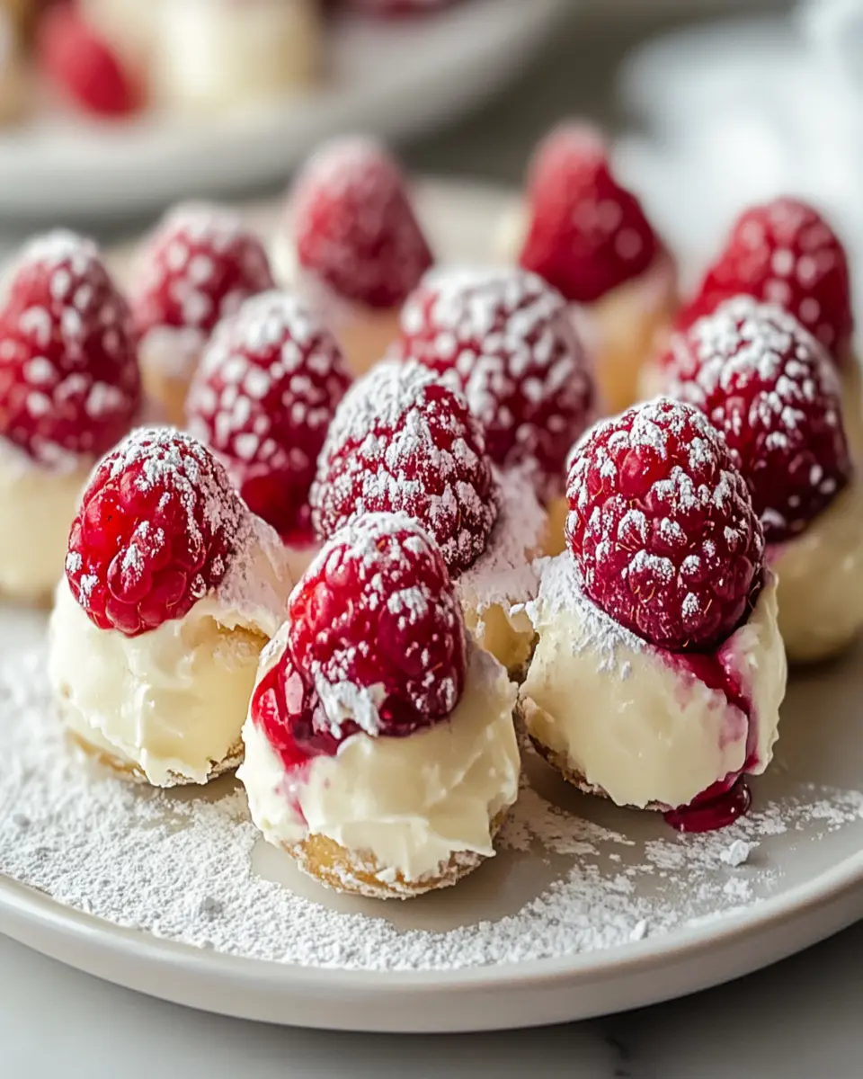 Raspberry Cream Cheese Bites First Image First Image